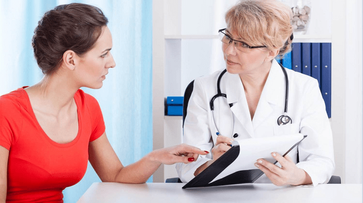 consultation with a specialist about the cause of human papillomavirus
